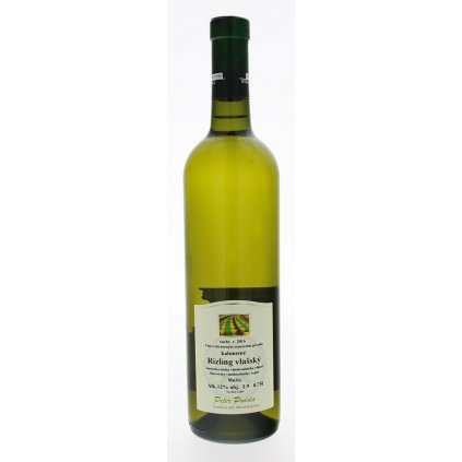 Vino Rizling vlašský 0,75l kabinetné 2016