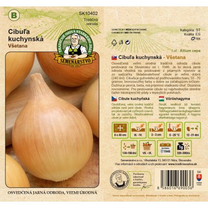 Cibula kuchynská Vsetana