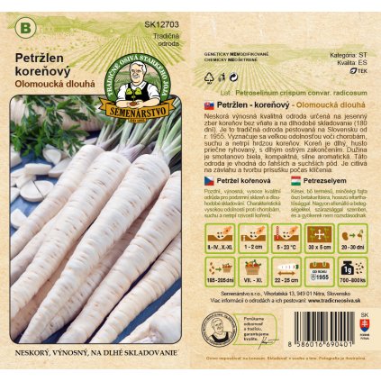 Petrzlen  korenový Olomoucká dlhá