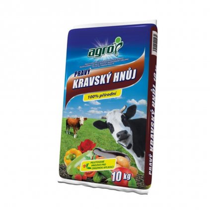 Kravský hnoj 2,5kg + 20% Agro