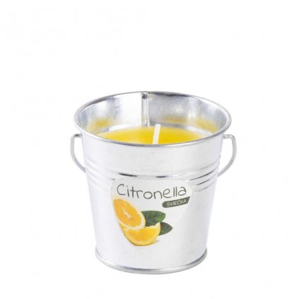 Sviečka citronella vedierko 80g