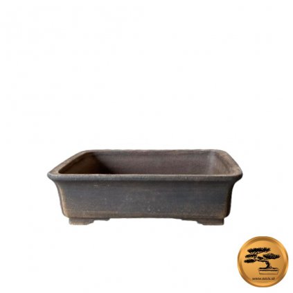 Miska bonsai keramická  T201455 hnedá 26,5x20,5x7cm.