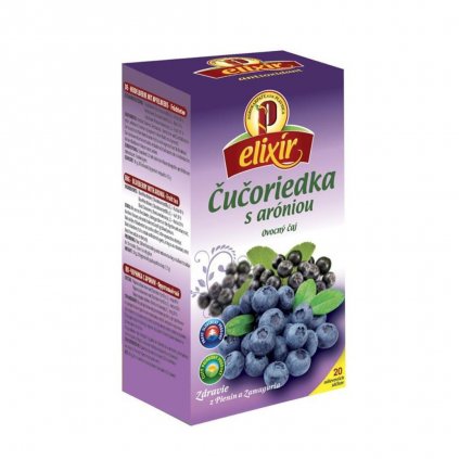 Čučoriedka s aróniou bylinný čaj