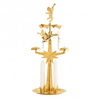 Anjelské zvonenie zlaté 30cm
