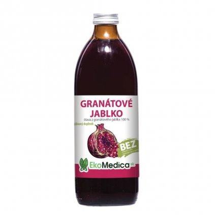 Šťava Granátové jablko 100% 500ml