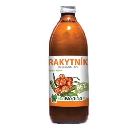 Šťava Rakytník Rašetliakový 100% 500ml