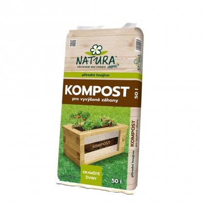 Kompost na vyvysene zahony 50l Natura