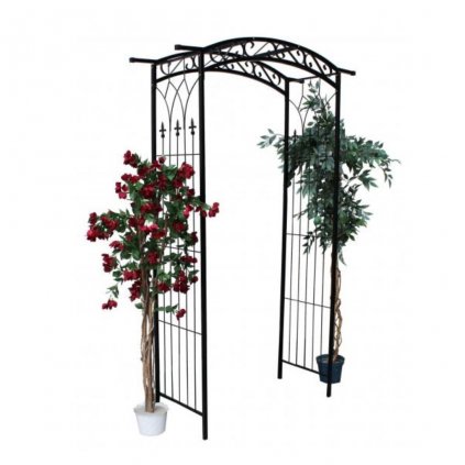 Pergola do záhrady 105x46x215cm kov