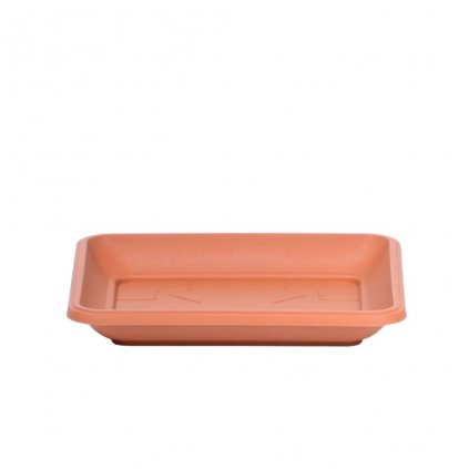 Podmiska Terra 270/38mm terakota (hranatá) PKWT27