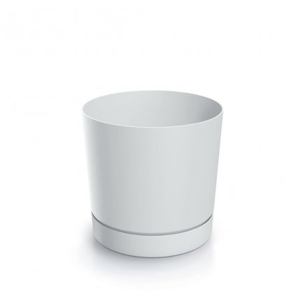 Kvetináč TUBO P DPOP110 10,8cm biely