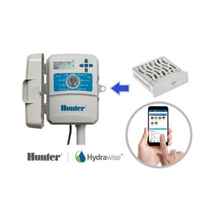 Hunter Riadiaca jednotka X2-401-E, alternatíva WiFi, 4 sekcie, vonk. model