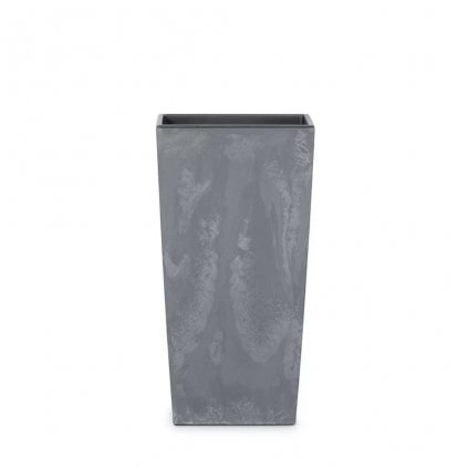 Kvetináč s vkladom URBI SQUARE BETON EFFECT DURS400E marengo 40 cm