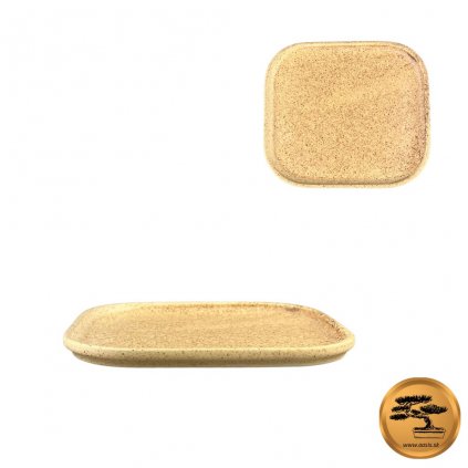 Podmiska béžová H36 17x15x1cm