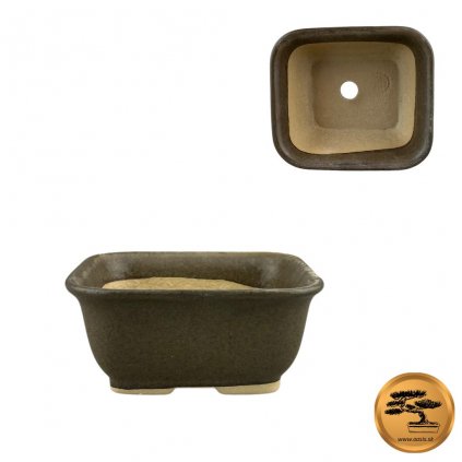 Miska bonsai H38 hnedá 12x10x5,5cm
