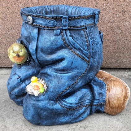 Obal klačiace džínsy V27cm