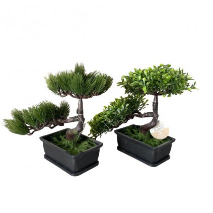 Bonsai v kvetináči umelý 1