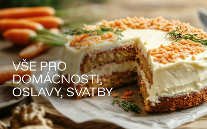 Vše pro domácnosti, oslavy, svatby