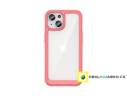 eng pl iPhone 15 Plus Outer Space reinforced case with a flexible frame red 149504 1