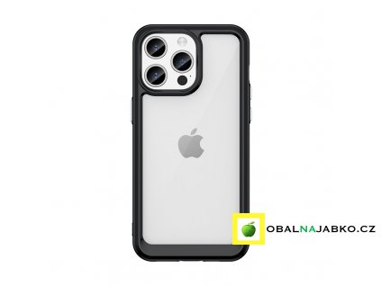 eng pl iPhone 15 Pro Max Outer Space Reinforced Case with Flexible Frame Black 149496 1