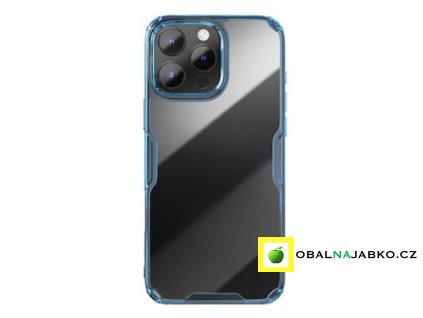 nillkin nature tpu pro kryt pro apple iphone 16 pro max blue i82887