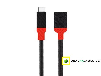 tactical pin4fun adapter usb c lightning 0 1m black red i82030