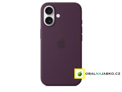 myy43zm a apple silikonovy kryt vc magsafe pro iphone 16 plum i86617