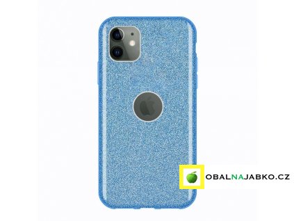 eng pl Wozinsky Glitter Case Shining Cover for iPhone 11 blue 55242 1