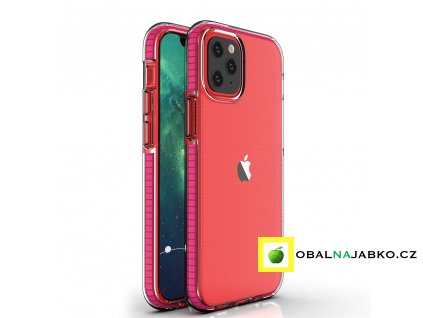 Obal černý rám na iPhone 12 mini - OBALNAJABKO.CZ