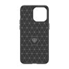 eng pl Flexible carbon pattern case for iPhone 15 Pro Max Carbon Case black 149521 6