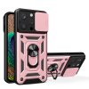 eng pl iPhone 15 Pro Max Hybrid Armor Camshield Case with Kickstand and Camera Cover Pink 149404 1