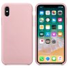 eng pl Silicone Case Soft Flexible Rubber Cover for iPhone XS X pink 40740 2