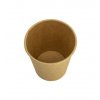 pohar papierový hnedy 250 ml