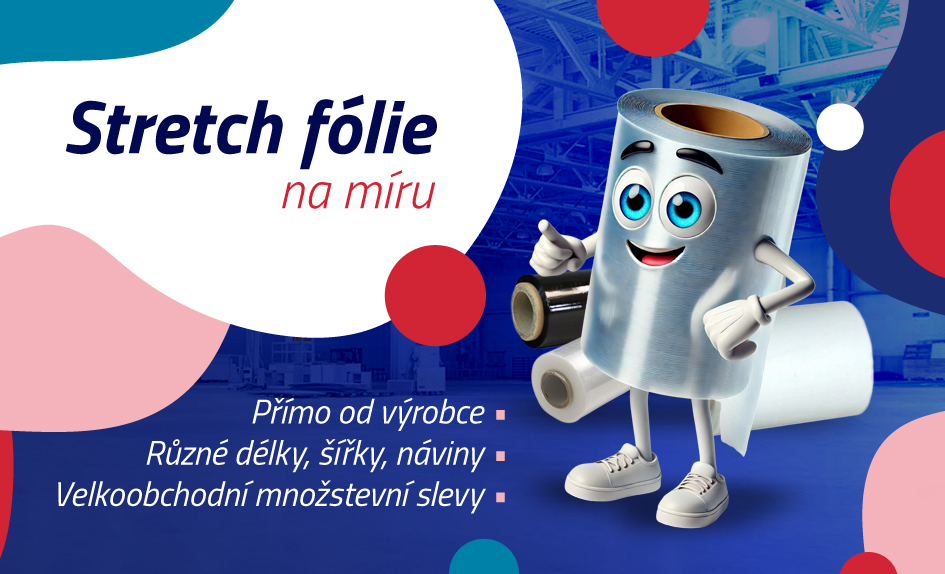 Stretch fólie s panáčkem