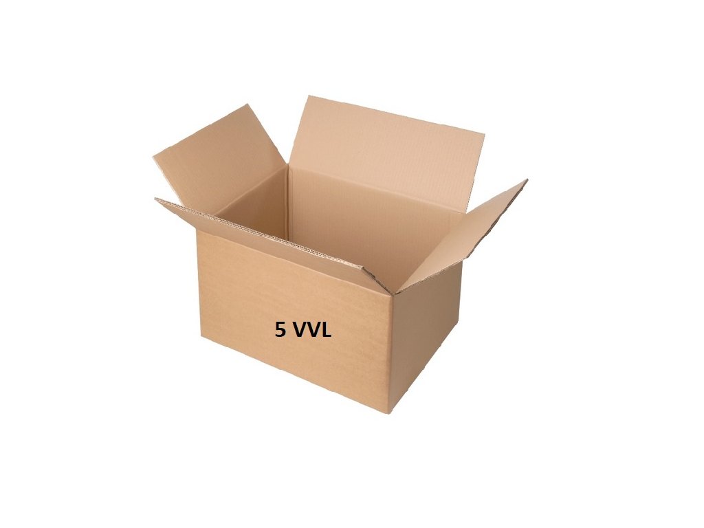 Krabice papírová klopová - 5VVL (od 1600 ks)  varianta: 600 x 600 x 350 mm – 5VVL