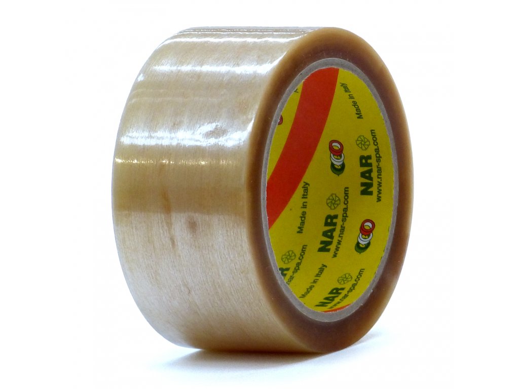 Balicí páska POLINAR solvent (36–215 ks)  varianta: 48 mm x 66 m - průhledná