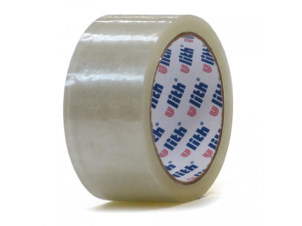 Balicí páska PP-801 průhledná (od 216 ks)  varianta: 48 mm x 50 m