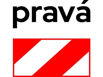 Výstražná páska ALU pevná (6–17 ks)  Varianta: červenobílá 100 mm - pravá - METRÁŽ (1ks = 1m)