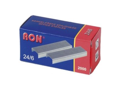 Drátky do sešívačky RON 24/6 - 2000 ks