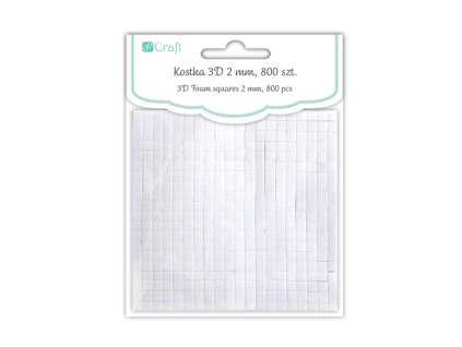 Oboustranné lepicí čtverečky dpCraft (Varianta 5 mm, výška 2 mm - 800 ks)