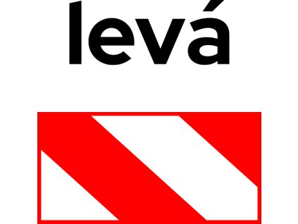 Reflexní páska Duraflex červeno-bílá (Varianta 100 mm x 15 m - levá)