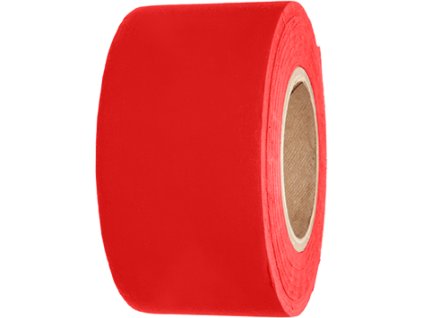 Vytyčovací páska jednobarevná (Varianta 75 mm x 250 m - červená)