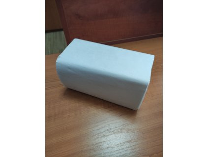 Jednorázové papírové ubrousky bílé 21 cm x 21 cm