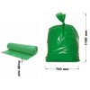 LDPE odpadový pytel – zelený