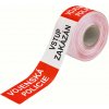 Vytyčovací páska VOJENSKÁ POLICIE (Varianta 75 mm x 500 m)