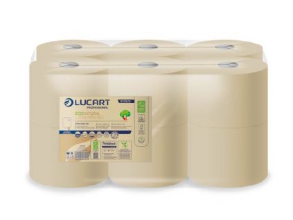 Toaletní papír EcoNatural Lucart 180m 2V 12ks