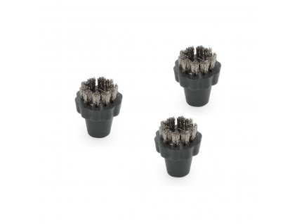 Sada kulatých kartáčů, nerez