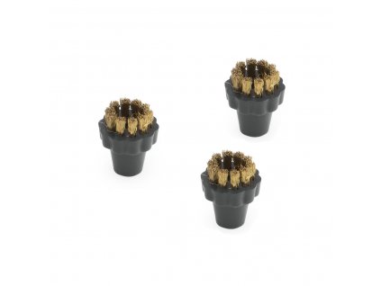 Sada kulatých kartáčů, mosaz