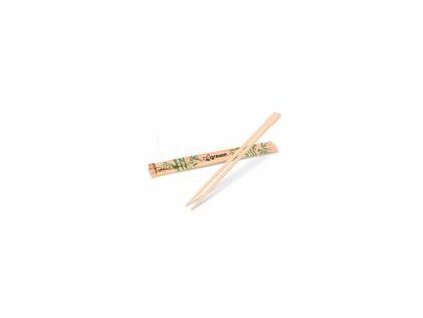 Čínské hůlky (bambusové FSC 100%) Ø6mm x 21cm balené v páru 50párů