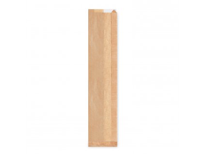 Papírový sáček s okénkem 8cm 12+5 x 59 cm `Baguette` 1000 ks