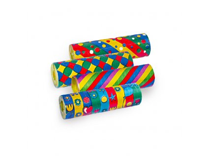 Serpentina (PAP) různý motiv 7mm x 4m 1 role